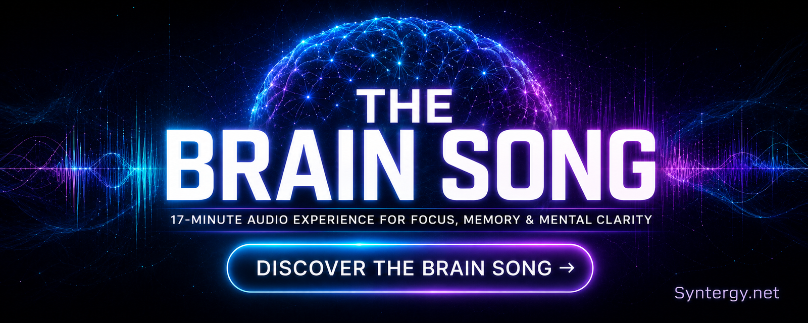 The Brain Song — 17-minute audio experience for focus, memory and mental clarity
